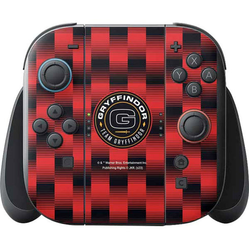 Wizarding Worlds Harry Potter Team Gryffindor Nintendo Switch 2 (2025) with Joy-Con Skin